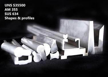 AM 355 / SUS 634 Hợp kim nhiệt độ cao Phạm vi nóng chảy 2500 - 2550 ° F cho các bộ phận công nghiệp thực phẩm