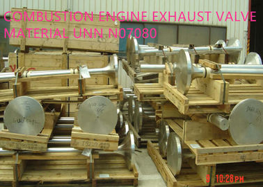 Hợp kim van xả UNS N07080 cho van xả động cơ đốt trong công suất cao