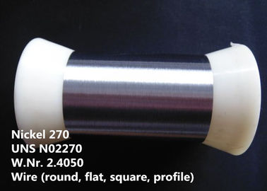Niken 270 / UNS N02270 Hợp kim đặc biệt cao cấp Lá / Dây cho phần điện tử