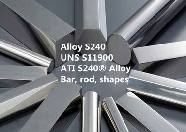 S240 Thanh / Thanh / Dây hợp kim đặc biệt cho hàng không vũ trụ và sức bền kéo 240ksi