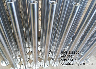 AM 355 / SUS 634 Hợp kim nhiệt độ cao Phạm vi nóng chảy 2500 - 2550 ° F cho các bộ phận công nghiệp thực phẩm